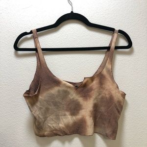 URBAN OUTFITTERS Tie-Dye Cropped Tank